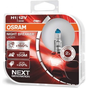 Автолампы OSARAM H1 OSRAM NIGHT BREAKER LASER 64150NL-HCB (2 шт) Автолампы OSARAM H1 OSRAM NIGHT BREAKER LASER 64150NL-HCB (2 шт)