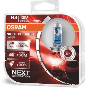 Автолампы OSARAM H4 OSRAM NIGHT BREAKER LASER 64193NL-HCB (2 шт) Автолампы OSARAM H4 OSRAM NIGHT BREAKER LASER 64193NL-HCB (2 шт)