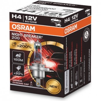 Автолампы OSRAM H4 NIGHT BREAKER 200 64193NB200 Автолампы OSRAM H4 NIGHT BREAKER 200 64193NB200