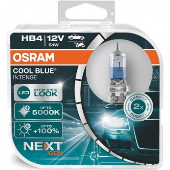 Автолампы OSRAM HB4 COOL BLUE® INTENSE Next Gen 9006CBN-HCB Автолампы OSRAM HB4 COOL BLUE® INTENSE Next Gen 9006CBN-HCB